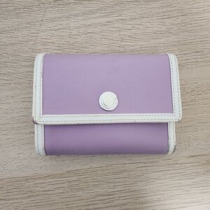 Vintage Y2K Coach Wallet Lavender Coach Leather Card Holder 90s